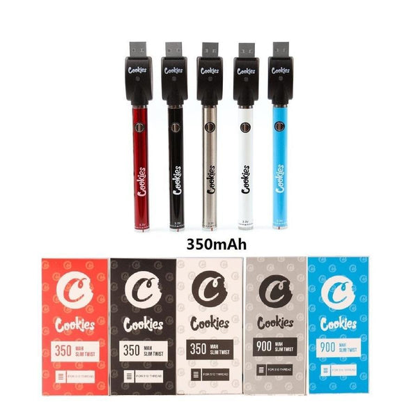 Cookies Vape Pen Battery - Slim Twist 510 Threaded